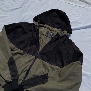 Olive CSG windbreaker